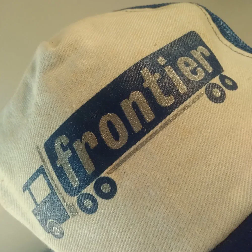 Vintage Frontier Transport Snap Back Trucker Hat